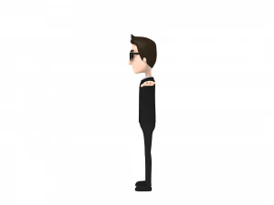 cartoonman009 agent 3D Model