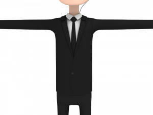 cartoonman009 agent 3D Model
