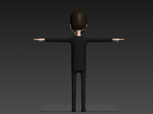 cartoonman009 agent Modèle 3D