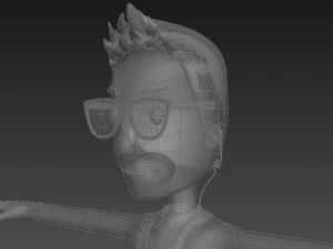 cartoonman009 agent 3D Model