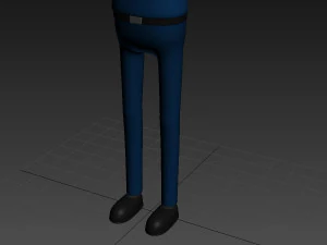 cartoonman010 police 3D Model