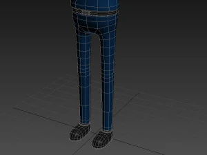 cartoonman010 police 3D Model