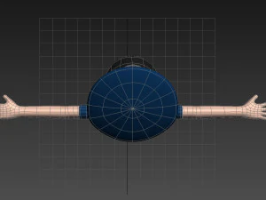 cartoonman010 police 3D Model