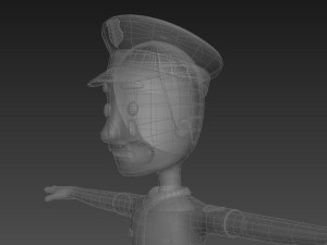 cartoonman010 police 3Dモデル