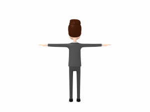 cartoonman011 businessman Modello 3D