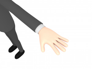 cartoonman011 businessman Modello 3D