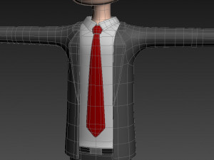 cartoonman011 businessman Modello 3D