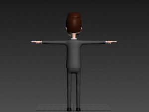 cartoonman011 businessman Modello 3D