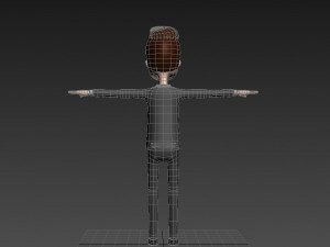 cartoonman011 businessman Modello 3D