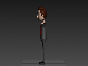 cartoonman011 businessman Modello 3D
