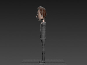 cartoonman011 businessman Modello 3D
