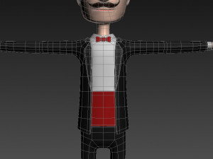 cartoonman012 magician 3D Модель
