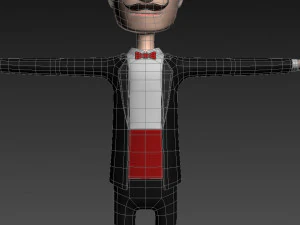 cartoonman012 magician 3D Model