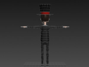 cartoonman012 magician 3D Модель