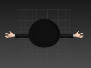 cartoonman012 magician 3D Модель