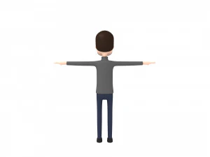 cartoonman013-man 3D Model