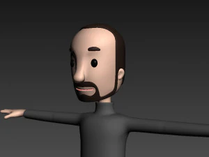 cartoonman013-man 3D Model