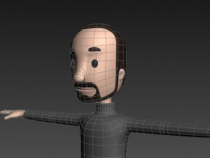 cartoonman013-man 3D Модель