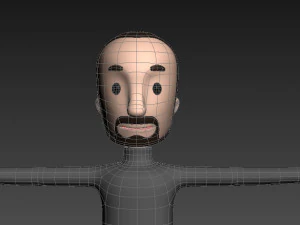 cartoonman013-man 3D Model