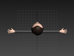 cartoonman013-man 3D Модель