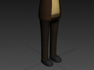 cartoonman014 professor 3D Модель