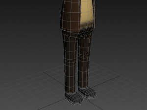 cartoonman014 professor 3D Модель