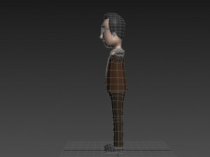 cartoonman014 professor 3D Модель