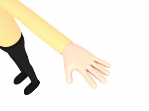cartoonman015-officeman 3D 모델