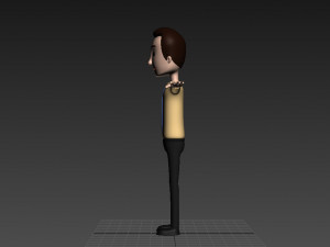 cartoonman015-officeman 3D 모델