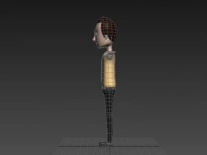 cartoonman015-officeman 3D Model