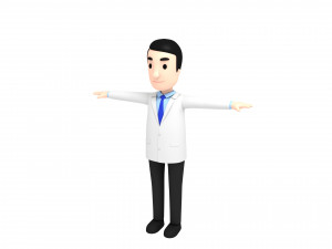 cartoonman016 doctor 3D Model