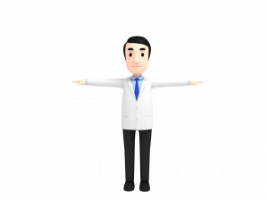 cartoonman016 doctor 3D Model