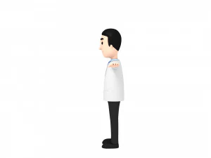 cartoonman016 doctor 3D Model