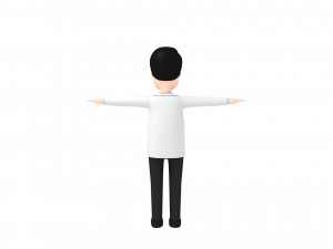 cartoonman016 doctor 3D Model