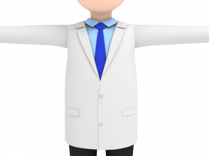 cartoonman016 doctor 3D Model
