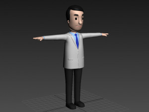 cartoonman016 doctor 3D Model