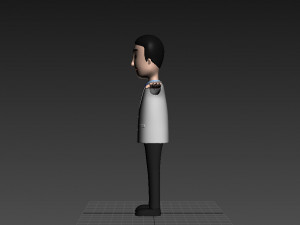 cartoonman016 doctor 3D Model