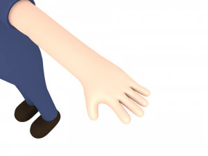 cartoonman017 mechanic 3D Model