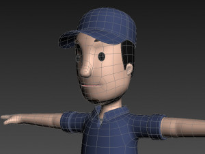 cartoonman017 mechanic 3Dモデル