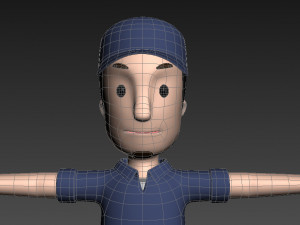 cartoonman017 mechanic 3Dモデル