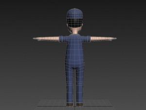 cartoonman017 mechanic 3Dモデル