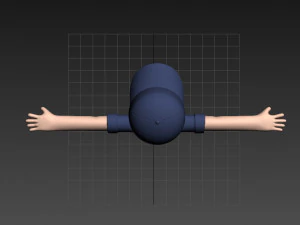 cartoonman017 mechanic 3D Model