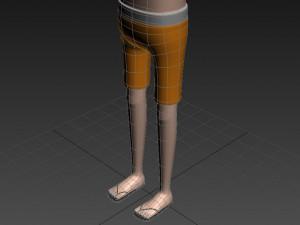 cartoonman018 beachman 3D Модель