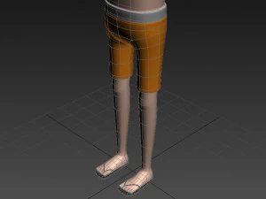 cartoonman018 beachman 3D Model