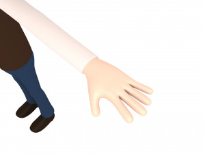 cartoonman019 cowboy 3D Модель