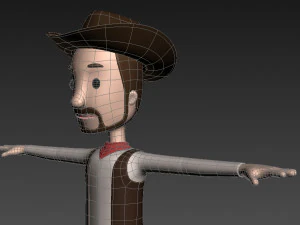cartoonman019 cowboy 3D Model
