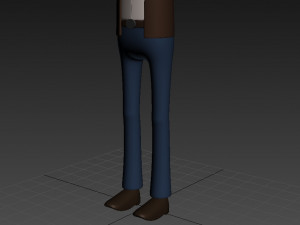 cartoonman019 cowboy 3D Модель
