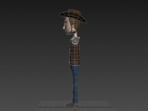 cartoonman019 cowboy 3D Модель