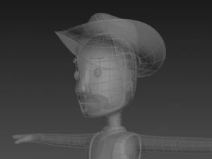 cartoonman019 cowboy 3D Model
