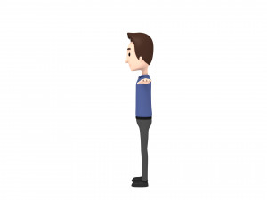 cartoonman020 man Model 3D